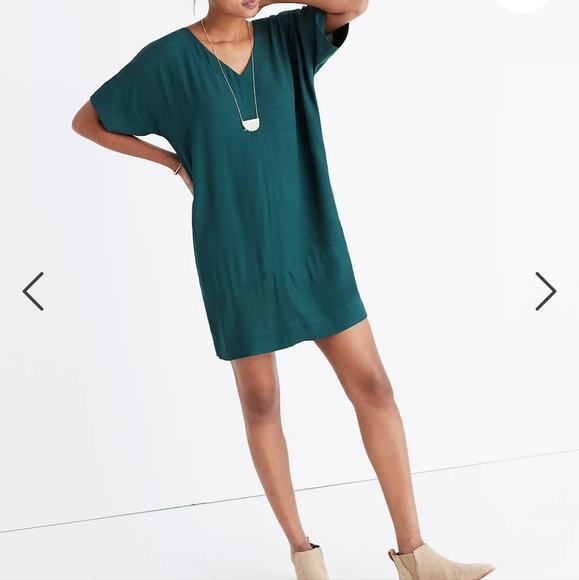 Madewell Green Dress - Picture 1 of 11